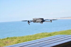 Drone flying