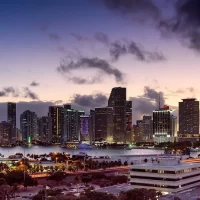 Florida Miami sunset