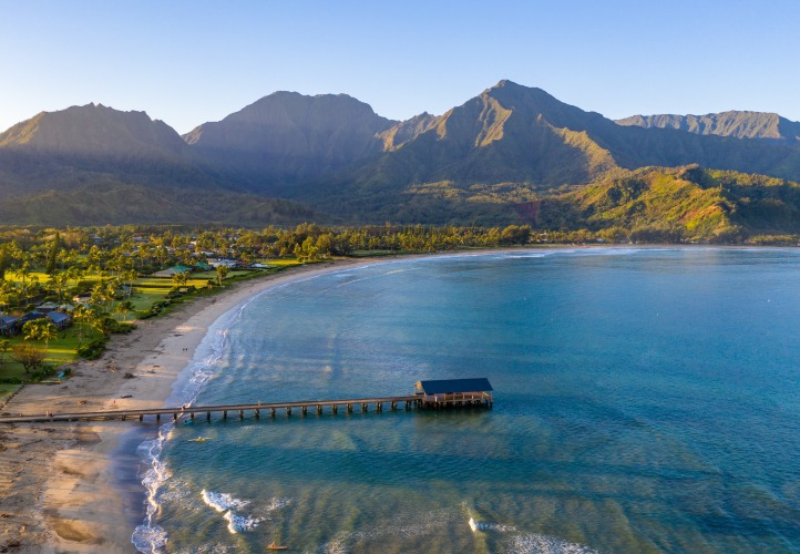 Hanalei Bay Beach