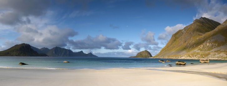 Haukland Beach, Norway 