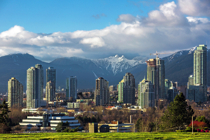 New Residential Area in Burnaby City