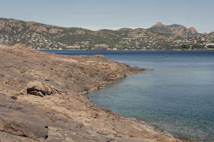 Plage du Camp Long, Agay Bay, Agay