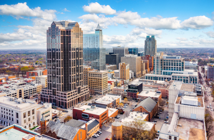 Raleigh, North Carolina skyline