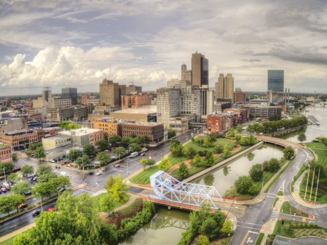 Toledo is an Urban Center in Ohio