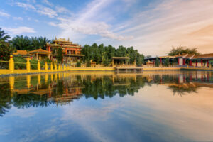 Ipoh Chinese temple known as Seen Hock Yeen or Confucius Temple in Chemor, Ipoh, Malaysia