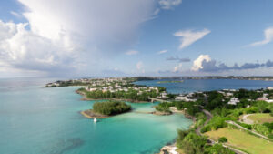 Somerset Village North Shore Bermuda Aerial Photo