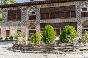 Sheki, Azerbaijan, Palace of the Sheki Khans, World Heritage Site.