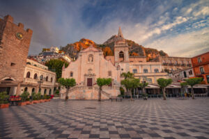 Taormina, Sicily, Italy.