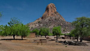 Moundou Lonely Rocky Mountain