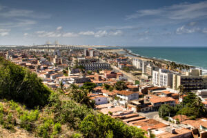 Natal View over Natal, Brazil