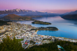 Queenstown, Central Otago (From Skyline Gondola Observation Deck)