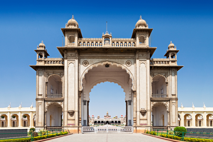 Amba Vilas Mysore Palace in Mysore, India