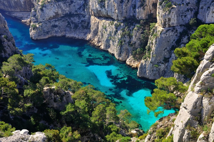 Calanque d'en Vau, Cassis, France