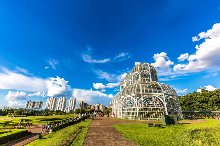 Botanical Garden, Curitiba. Parana State, Brazil