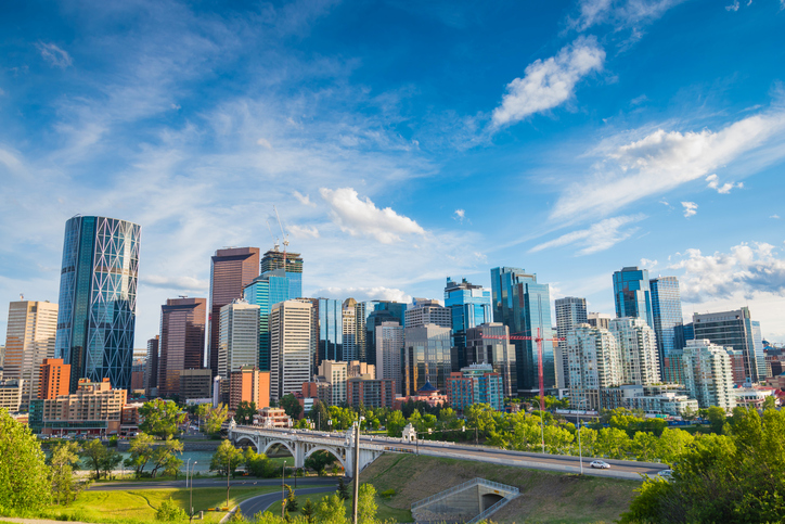 Calgary City Skyline