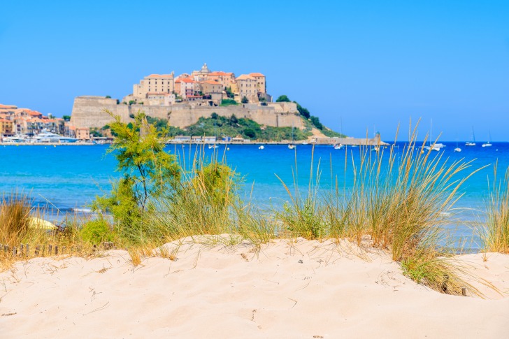 Calvi Beach, Calvi, Corsica 