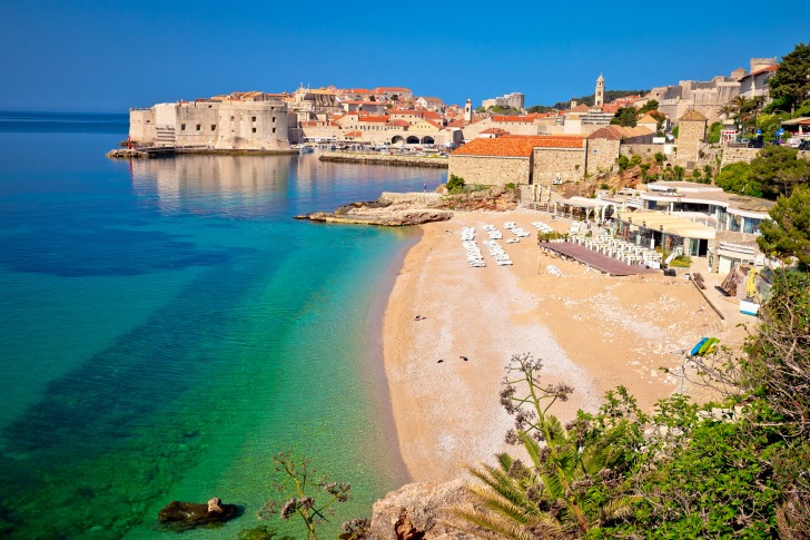 Banje Beach, Dubrovnik 
