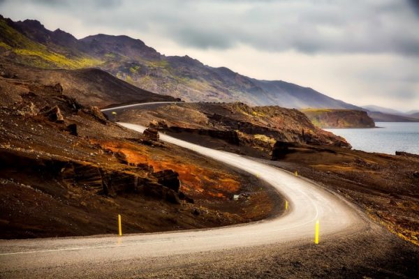 Road by the sea