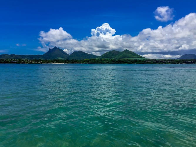 Crystal clear water