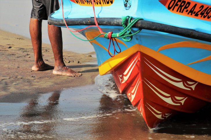 Boat in the water