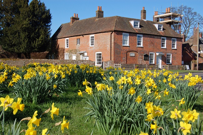 The home of the historic novelist Jane Austen