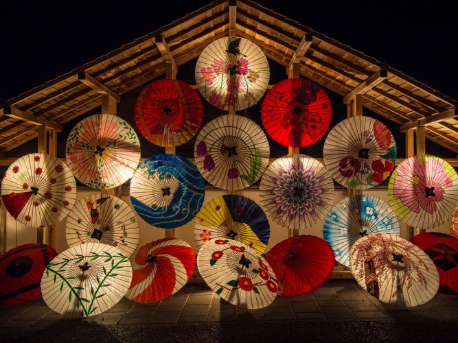 Japanese umbrellas