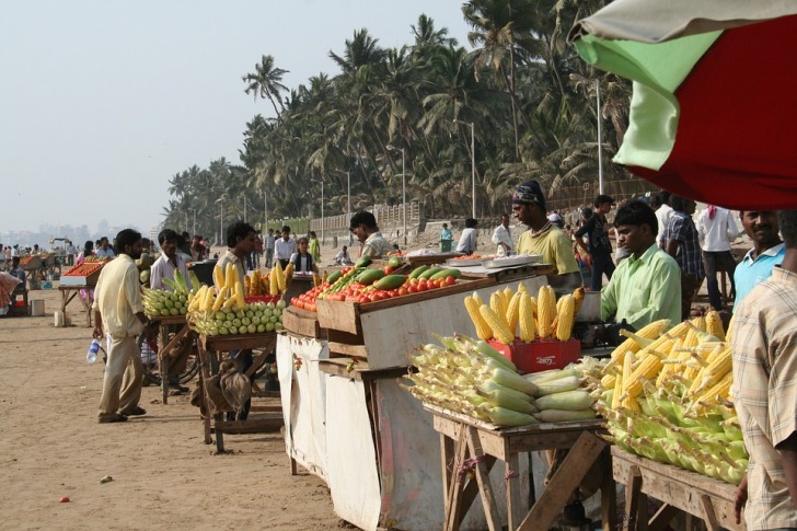 Indian beach sellers