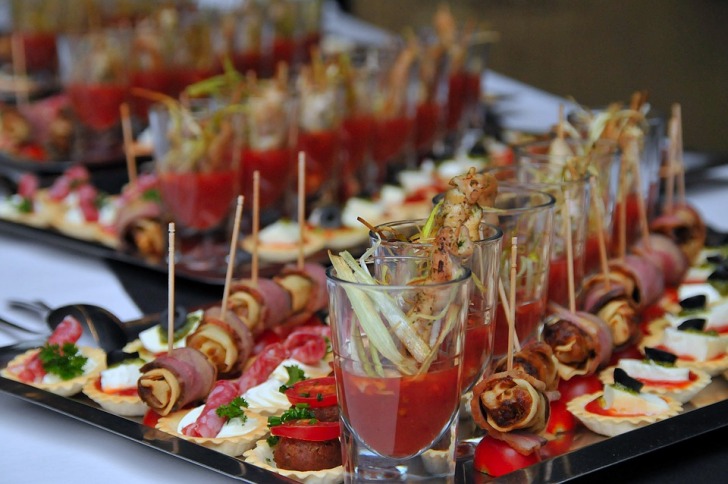 Catering table