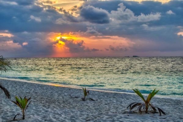 Empty beach