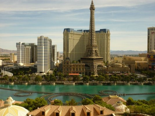 The Eiffel Tower in Las Vegas