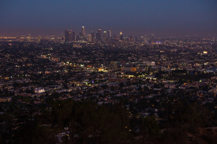 Los Angeles at night