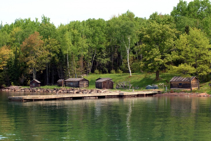 Cottages by the water