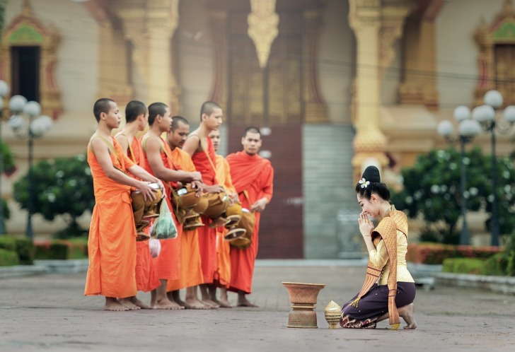 Monks in Bangkok
