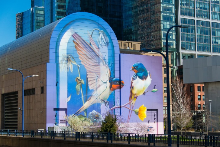 A mural in Boston