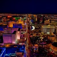 Nevada Las Vegas at night
