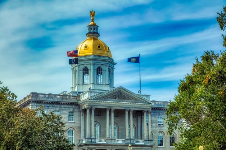 New Hampshire Concord State Capitol