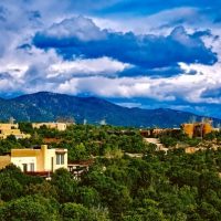 New Mexico Santa Fe buildings