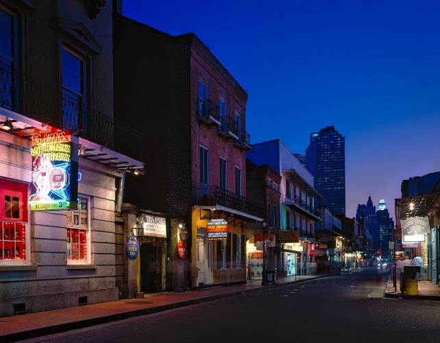 New Orleans at night