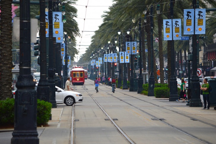 A streetcar