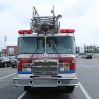 Oklahoma Midwest City fire engine