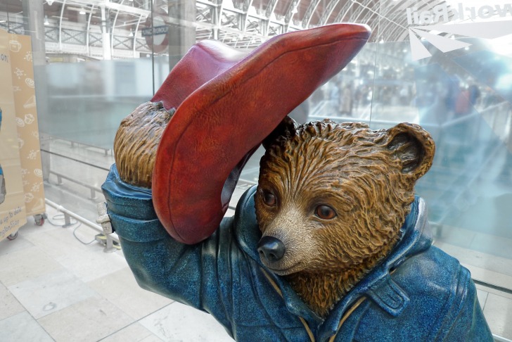 Paddington station bear