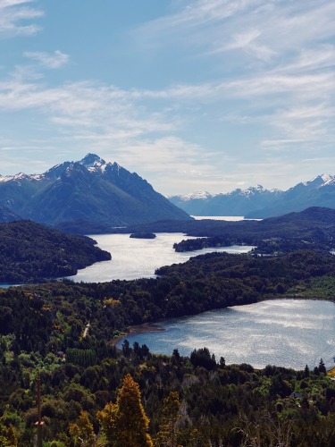 South America lake