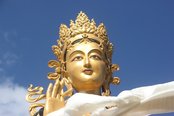 Largest statue of Buddha