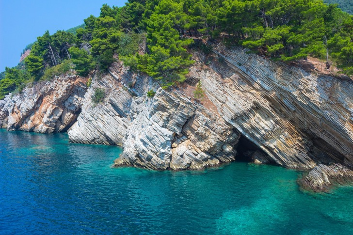 Cliffs in Petrovac