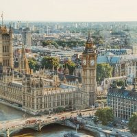 London from above