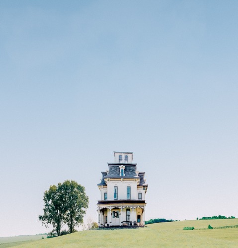 A house on a meadow