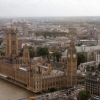 Palace of Westminster and Big Ben in London