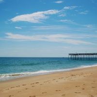 Beach and pier