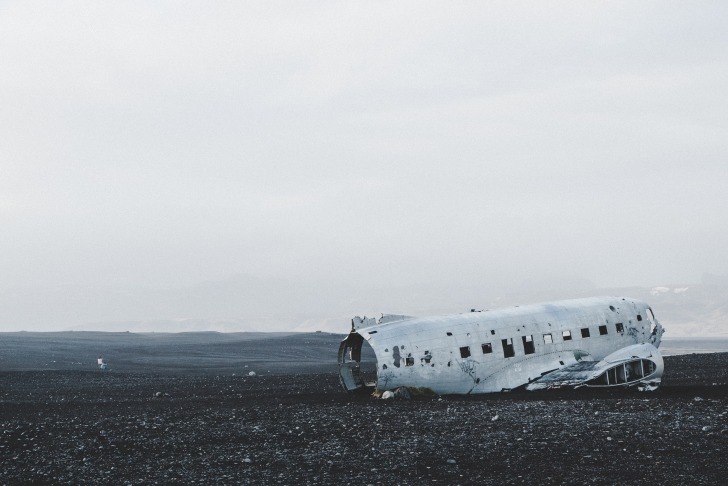 Plane wreck