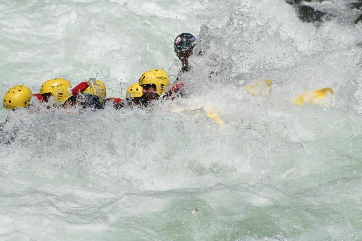 White water rafting